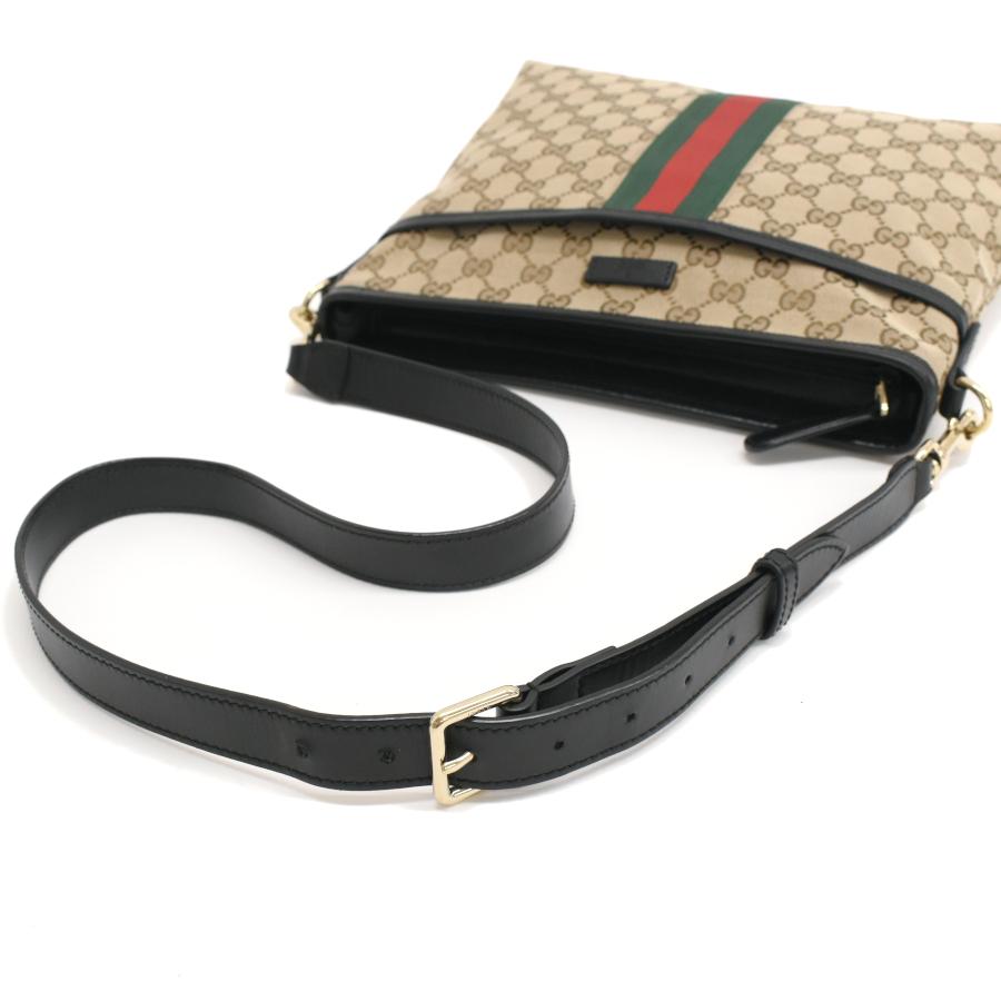 GUCCI ボディバッグ GGキャンバス レザー シェリーライン クロスボディ 楽天市場】【バッグ】GUCCI グッチ GGキャンバス シェリーライン