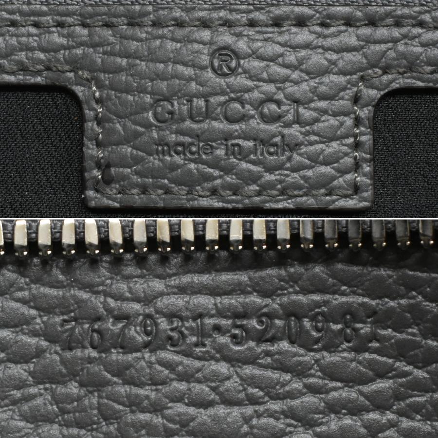 新品同様 グッチ ショルダーバッグ 767931 FACPK GGリサイクルポリエステル グレー GUCCI_8