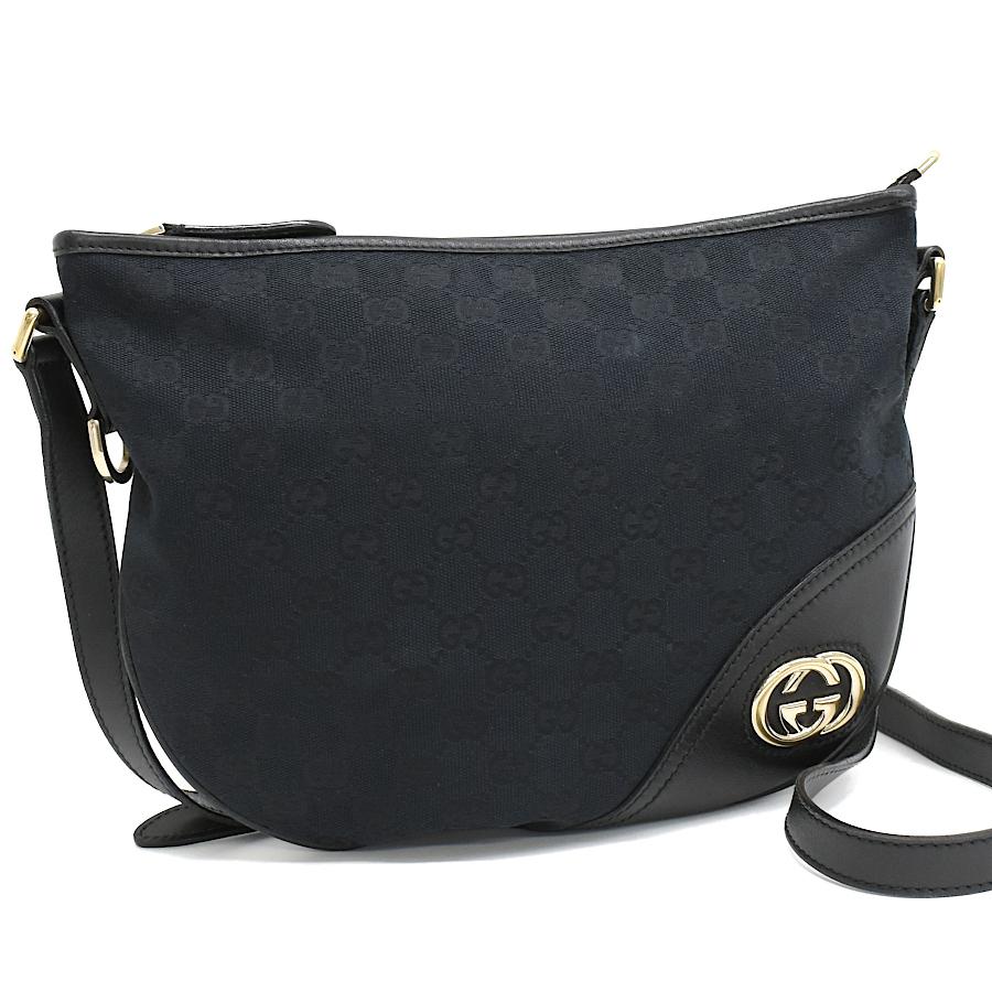 GUCCI / ショルダーバッグ_ニューブリット/--/BEG GGキャンバス グッチ ニューブリット クロスボディ ショルダーバッグ