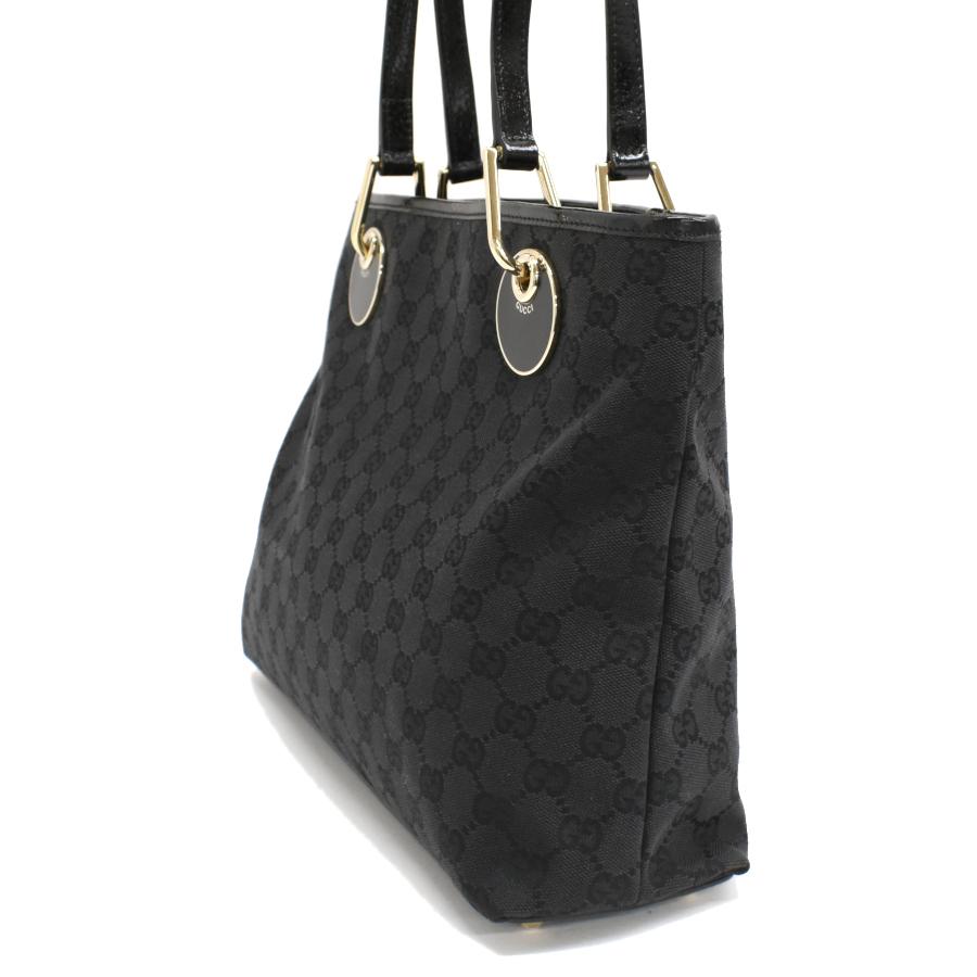 GUCCI グッチ エクリプス GGキャンバス トートバッグ ブラック GGキャンバス グッチ エクリプス トートバッグ 120837 ジャガード