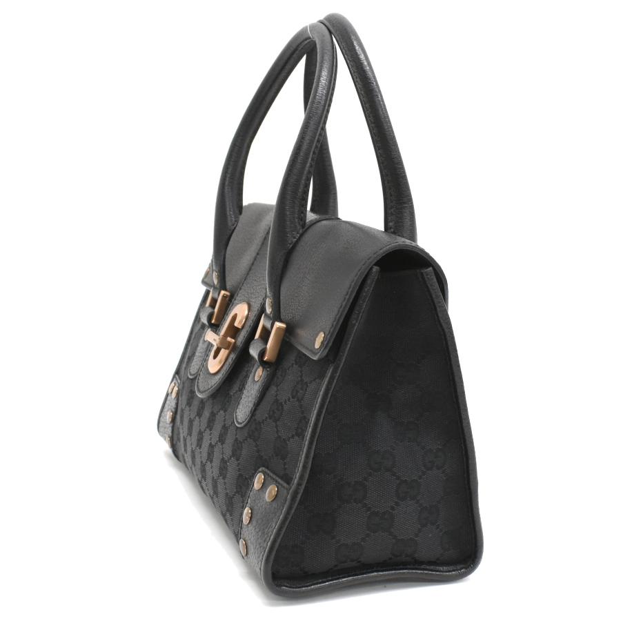 GUCCI（グッチ） ハンドバッグ 124286 GGキャンバス ジャガード レザー