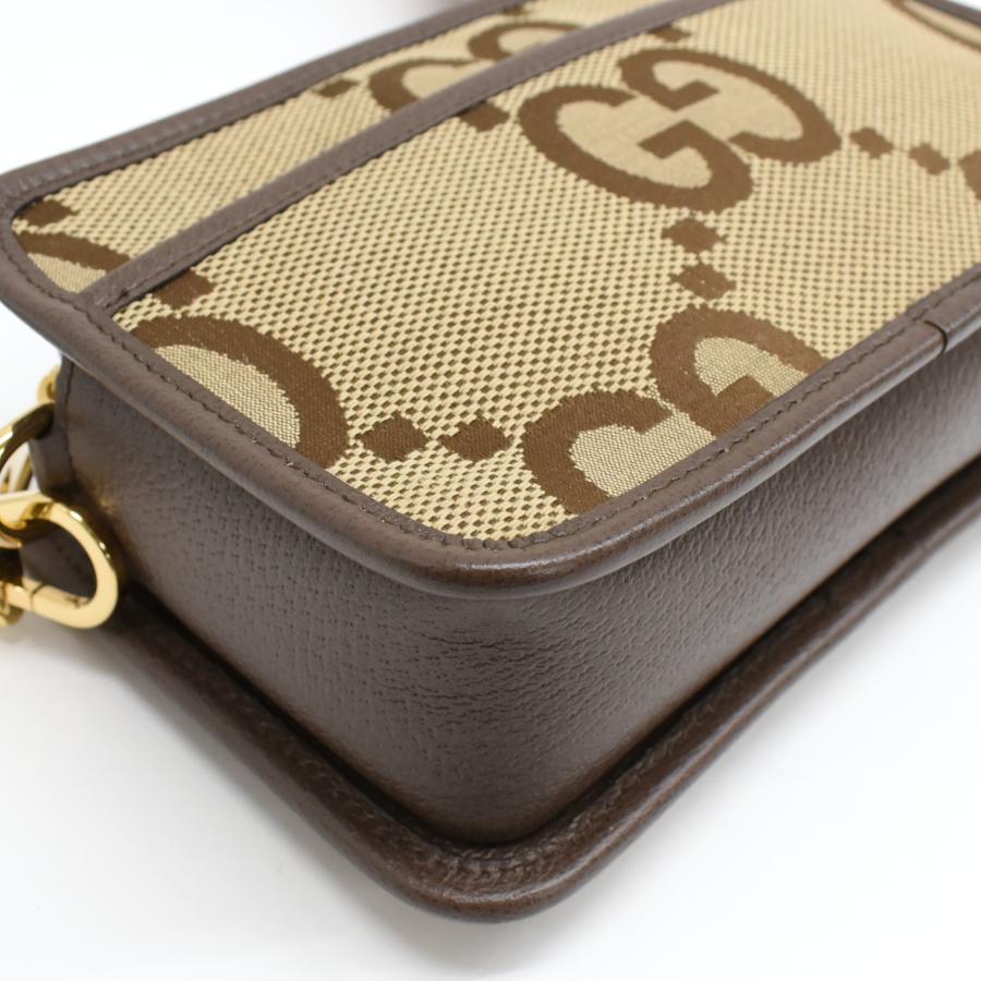 GUCCI（グッチ） 新品同様 ショルダーバッグ 696075 ジャンボGG