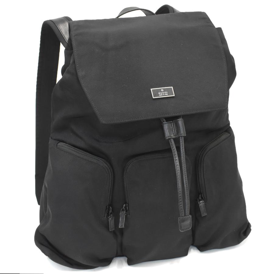 GUCCI バックパック リュック GG GGナイロン ミディアム バックパック ・ブラック GGナイロン | GUCCI公式