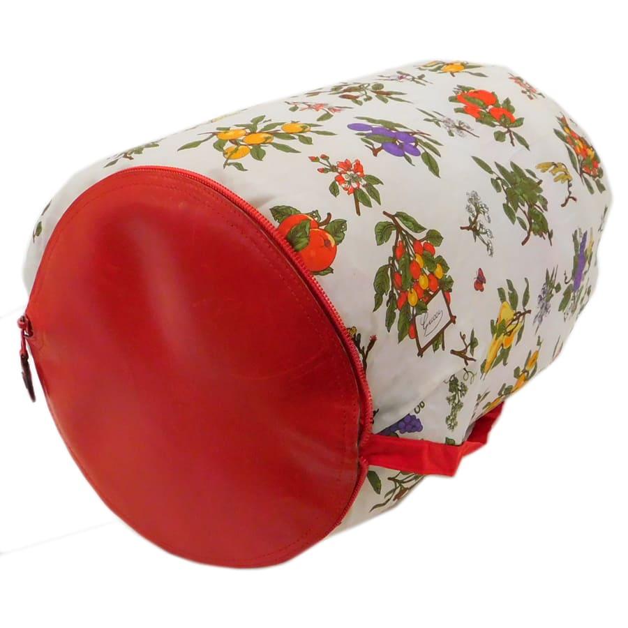 GUCCI（グッチ） エコバッグ マルチカラー系 ナイロン×レザー フルーツ