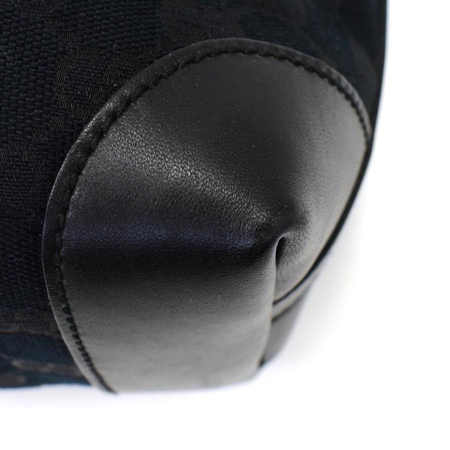 GUCCI（グッチ） トートバッグ ポーチ付 269878 GGキャンバス ブラック