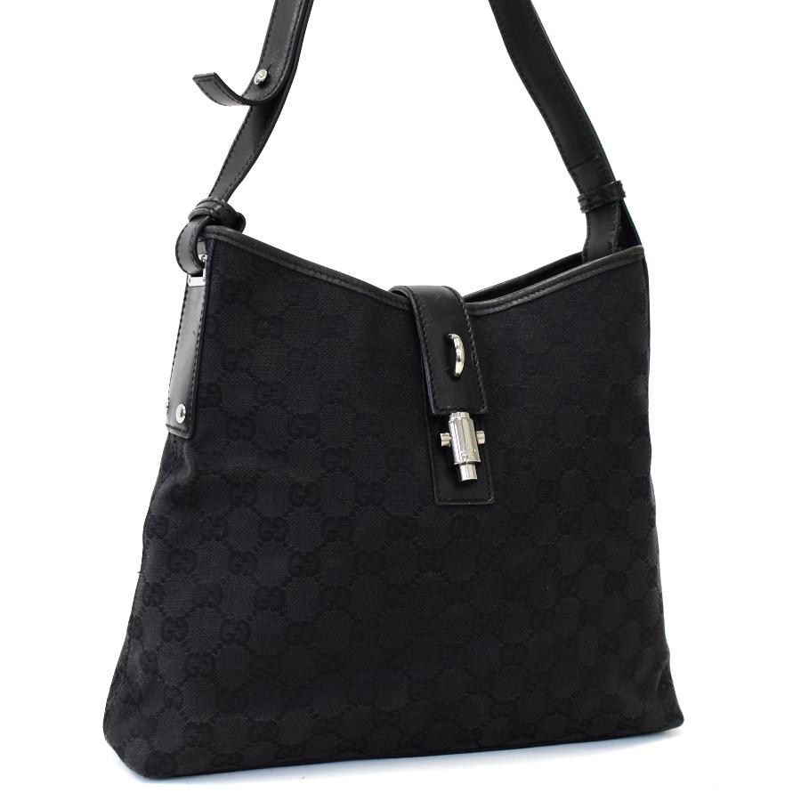 GUCCI ニュージャッキーショルダーバッグブラック