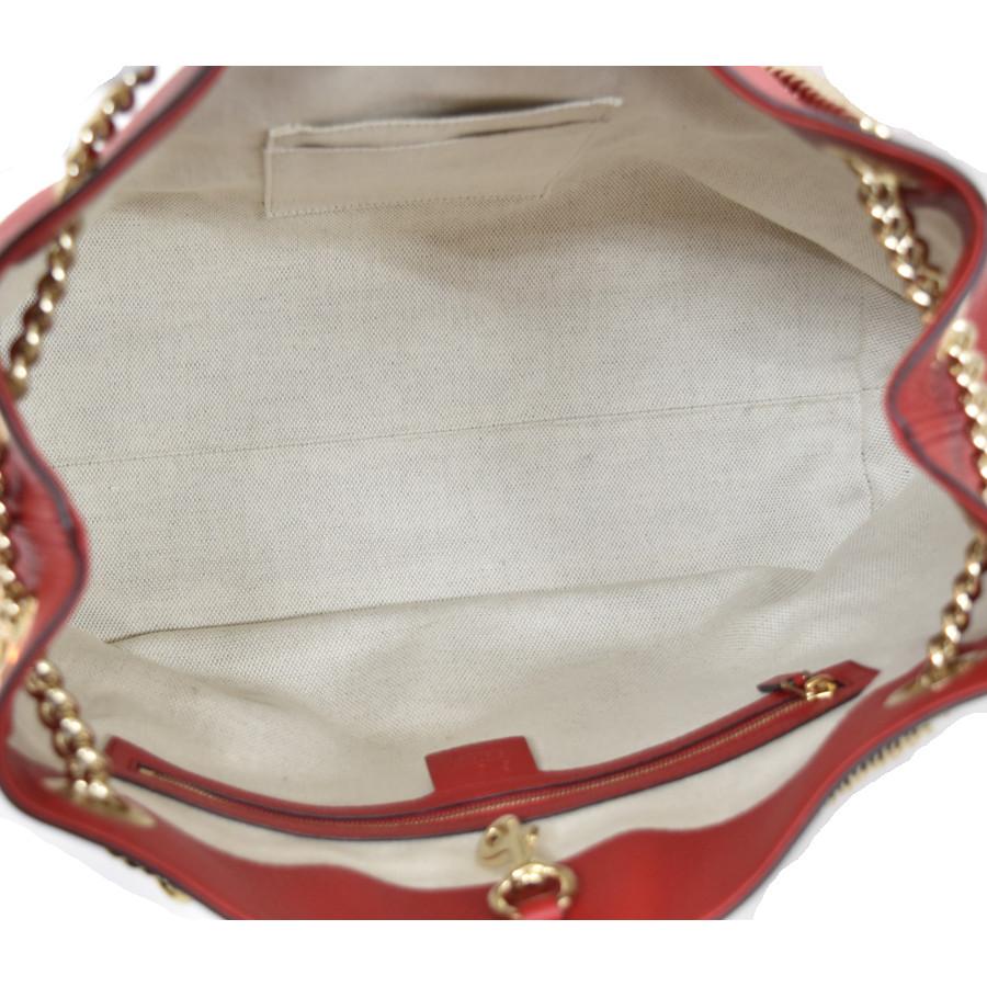 GUCCI（グッチ） 新品同様 チェーントートバッグ ソーホー インター