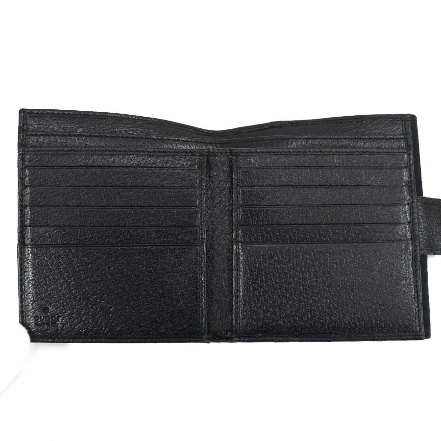 グッチ Wホック 二つ折り財布 エクリプス コンパクト ウォレット 