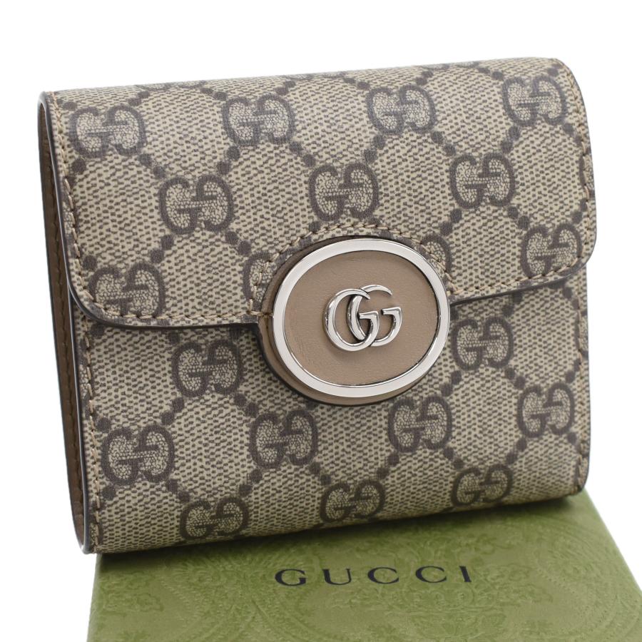 GUCCI 未使用品 グッチ ミディアム ウォレット 三つ折り財布 GUCCI 未使用品 グッチ ミディアム ウォレット 三つ折り財布