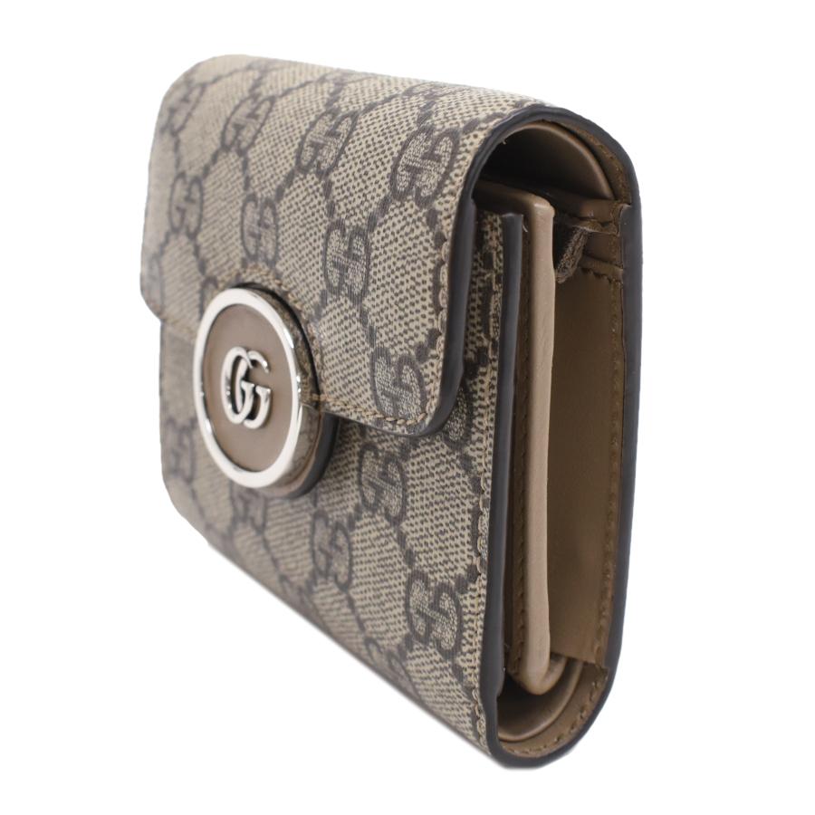 GUCCI 未使用品 グッチ ミディアム ウォレット 三つ折り財布 GUCCI 未使用品 グッチ ミディアム ウォレット 三つ折り財布
