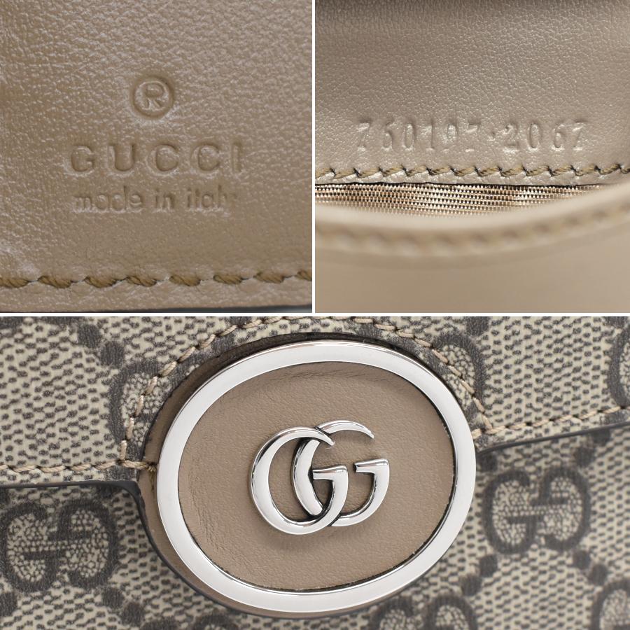 GUCCI 未使用品 グッチ ミディアム ウォレット 三つ折り財布 GUCCI 未使用品 グッチ ミディアム ウォレット 三つ折り財布