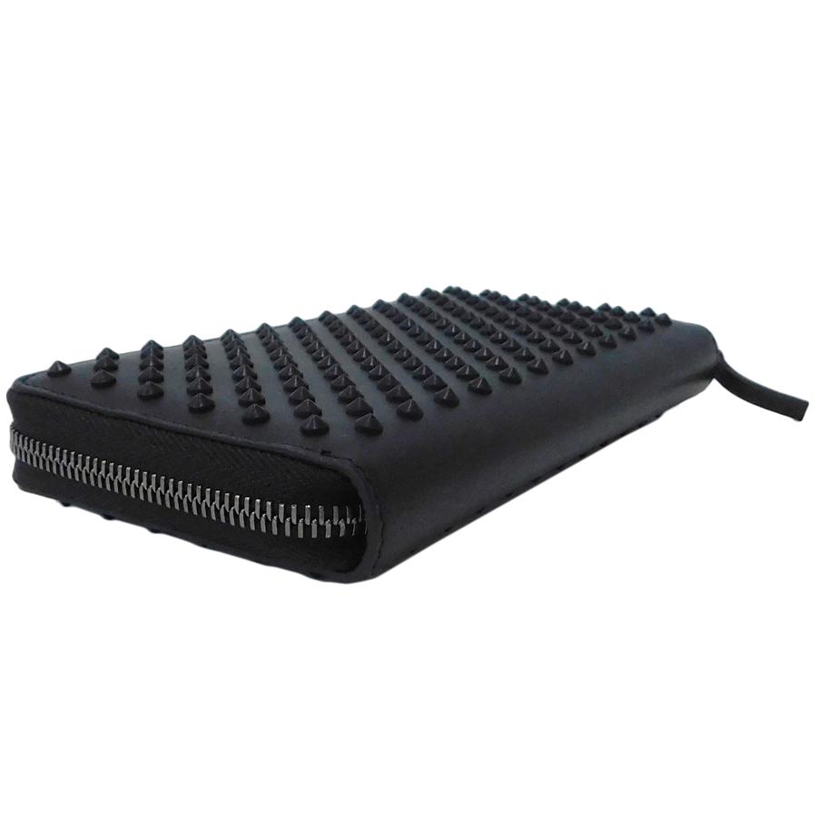 希少 GUCCI グッチ 長財布 財布 スタッズ ブラック ラウンドファスナー GUCCI（グッチ） 財布 ラウンドファスナー長財布 メンズ レディース