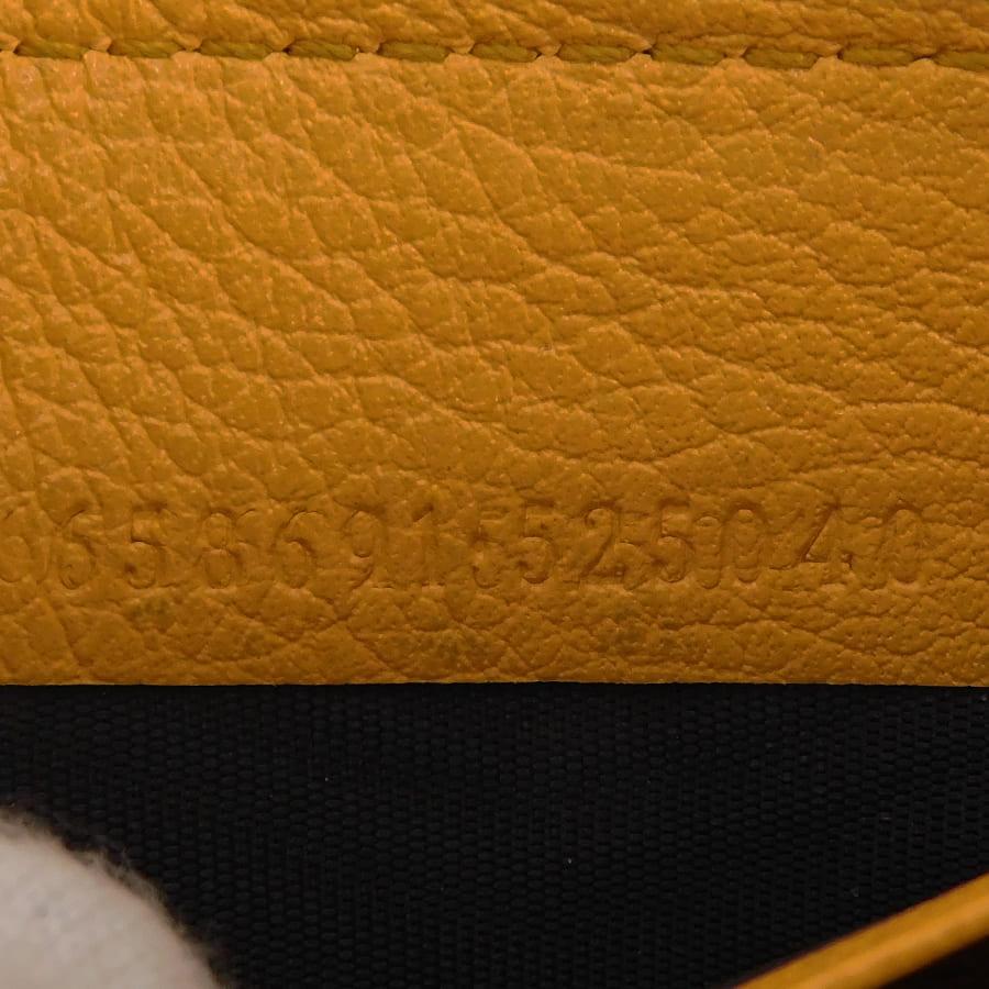 GUCCI（グッチ） 新品同様 レザー 長財布 658691 イエロー系 ジップ