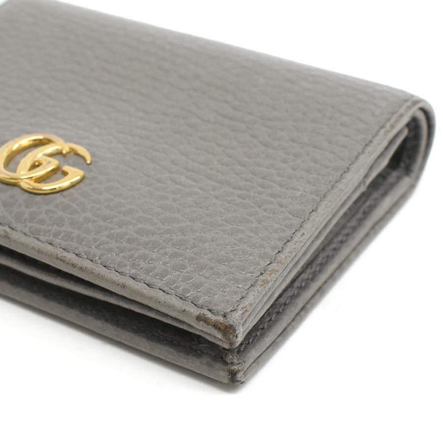 GG Marmont グッチ ダブルG ミニウォレット 二つ折り財布 456126 GG
