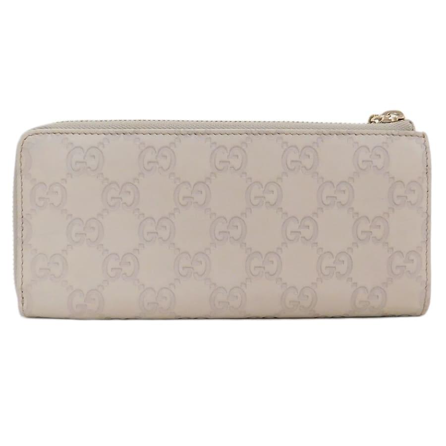 GUCCI（グッチ） L字ファスナー長財布 295671 グレー系 レザー