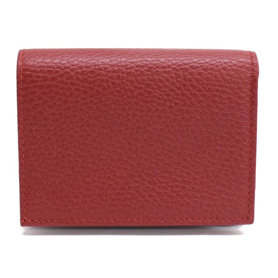 GG 新品同様 グッチ カードケース ウォレット 二つ折り財布 456126