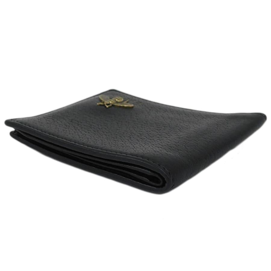 GUCCI（グッチ） 札入れ 523664・0416 ブラック系 レザー アニマリエ