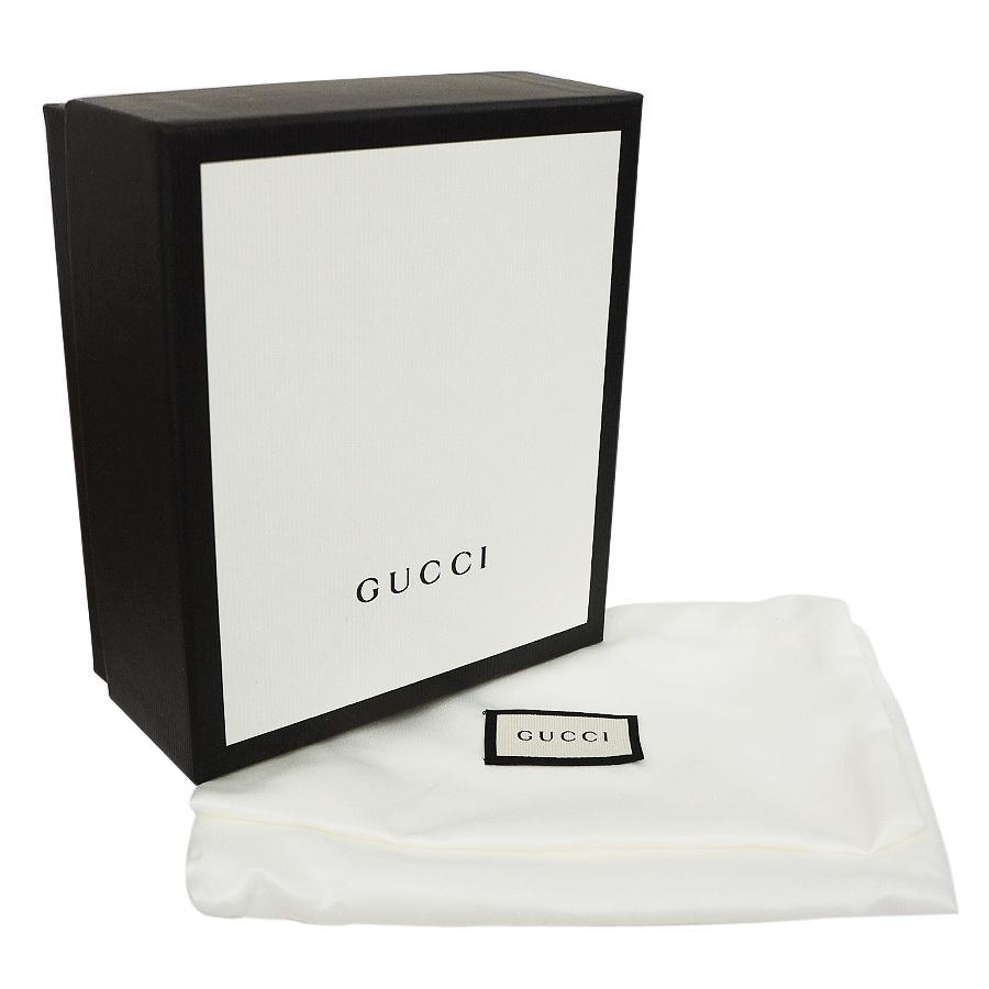 グッチ 二つ折り財布 ズゥミ パイソン ミニチェーンウォレット Gホース  