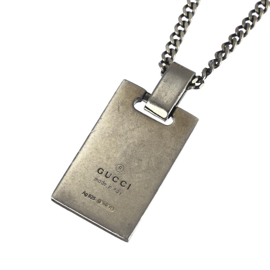 GUCCI ディアマンテ シェリーライン シルバー Ag925 ネックレス