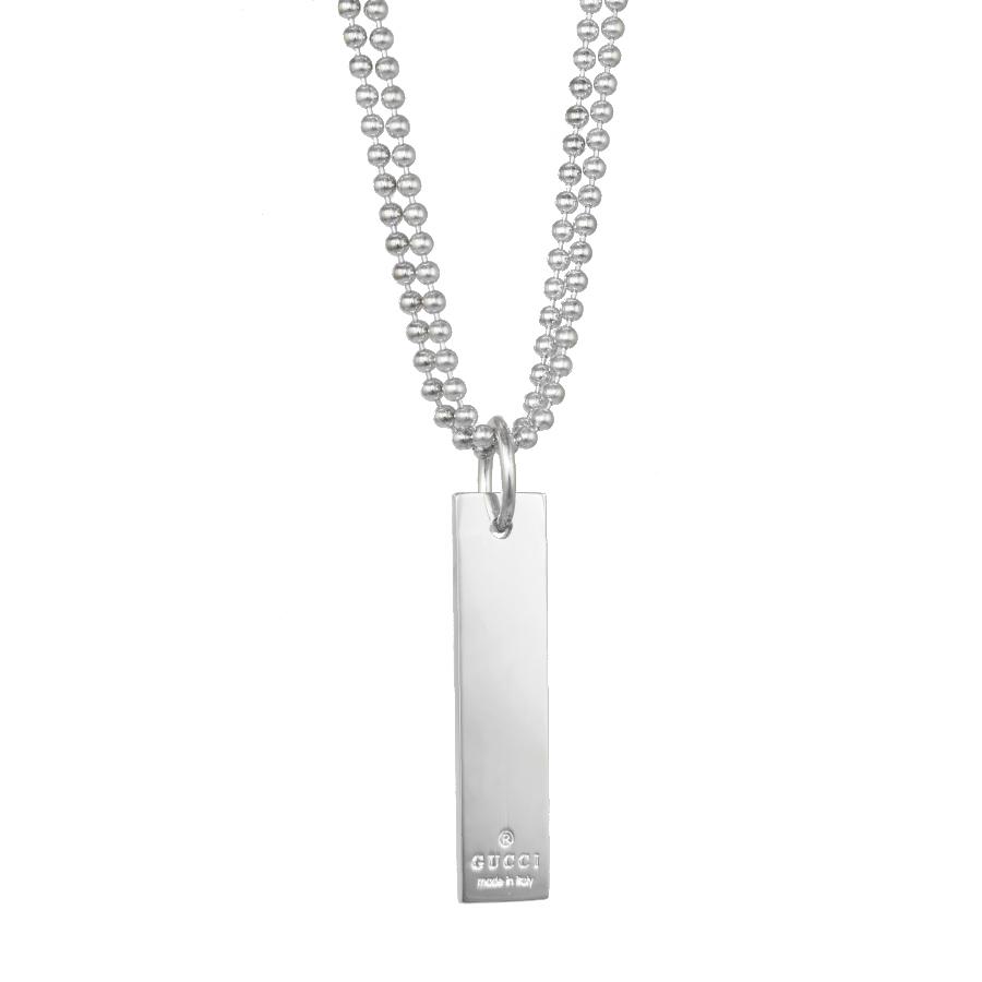 GUCCI（グッチ） トレードマーク ダブルチェーン ペンダント