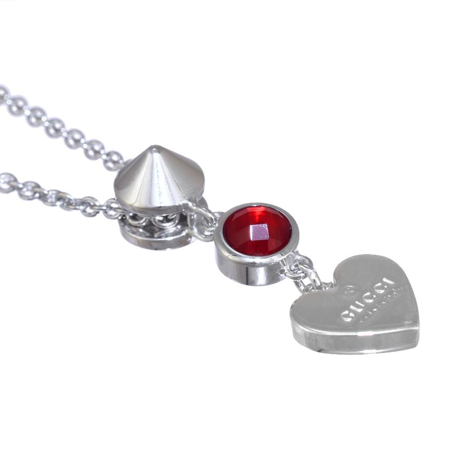 GUCCI 新品同様 グッチ トレードマーク ハート ペンダント