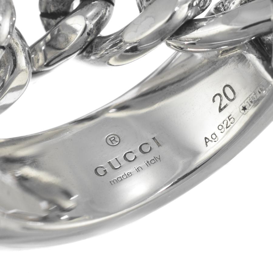 GUCCI（グッチ） 新品同様 ゴルメット チェーン リング 指輪 678711