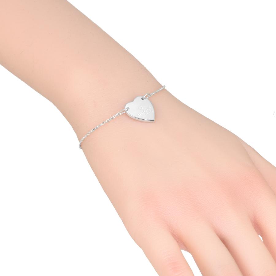 GUCCI（グッチ） 新品同様 トレードマーク ハート ブレスレット 223513