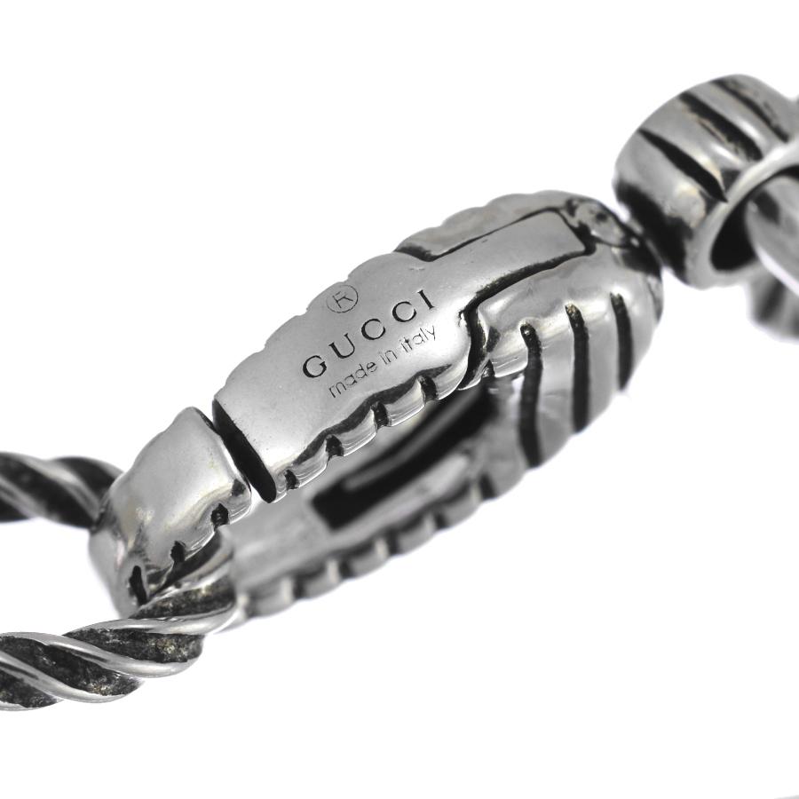 GUCCI シルバーチェーンブレスレット　シルバー グッチ GUCCI シルバー ボール チェーン ブレスレット シルバー925