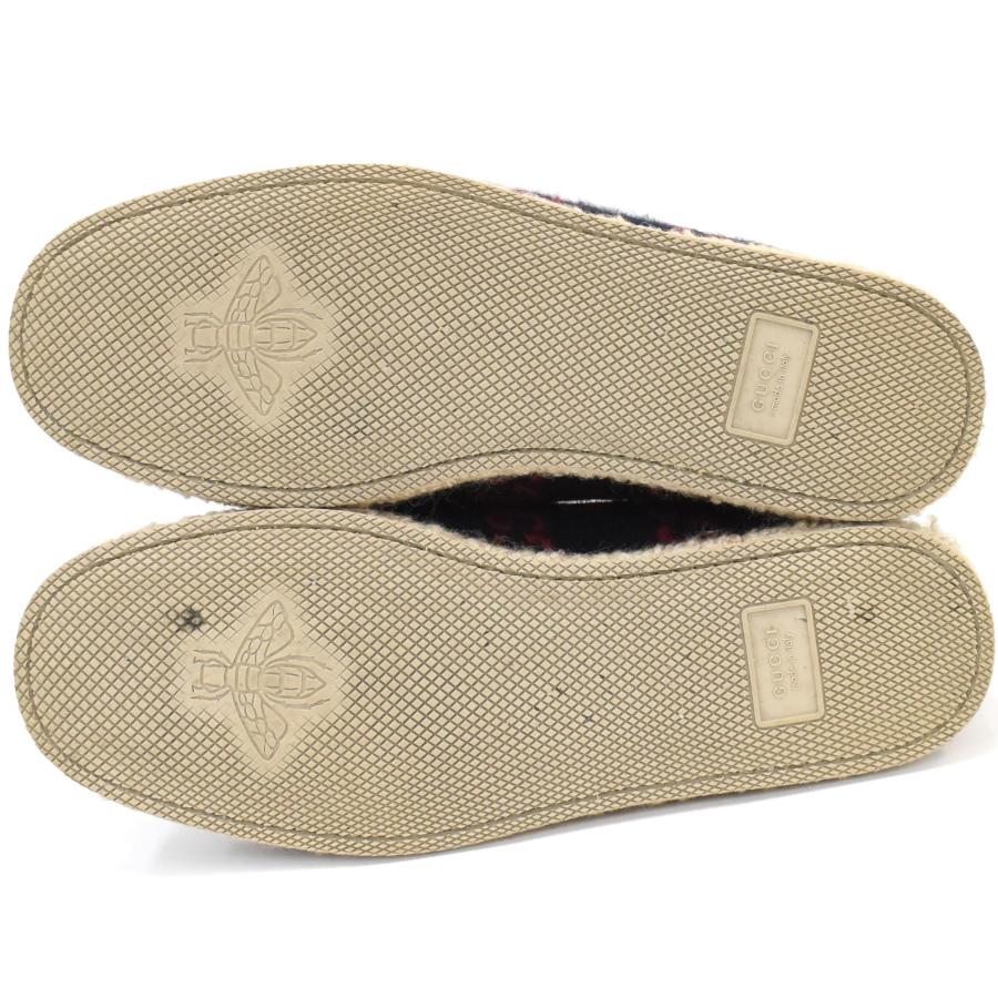 GUCCI グッチ スリッポン ローファー シューズ 8.5 GG ホース