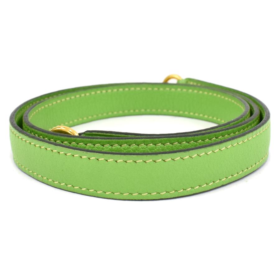 HERMES エルメス ショルダーストラップ ケリー用 レザー アップル