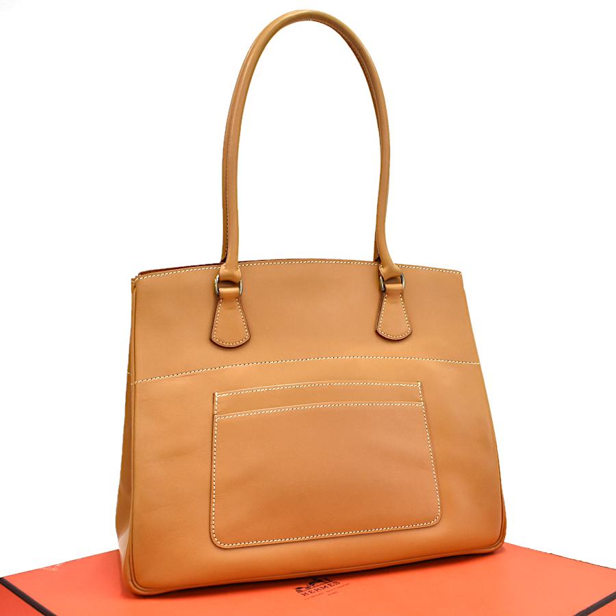 エルメス La ラ トートバッグ ショルダーバッグ ボックスカーフ レザー  