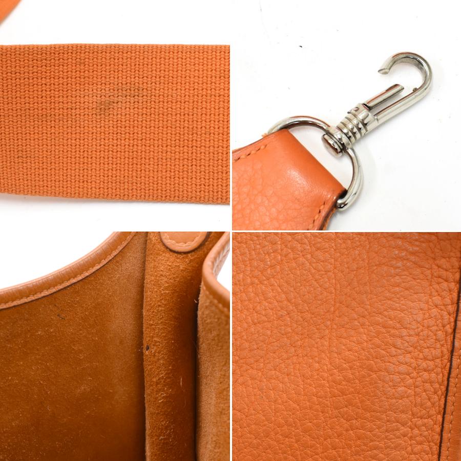 エルメス エヴリンGM ショルダーバッグ □F刻印 トリヨンクレマンス  