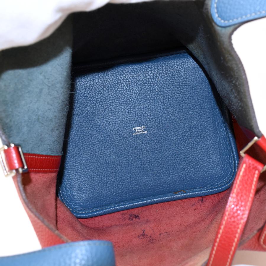 ピコタン エルメス ピコタンロック MM ハンドバッグ □P刻印 トリヨン