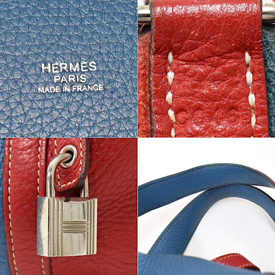 ピコタン エルメス ピコタンロック MM ハンドバッグ □P刻印 トリヨン