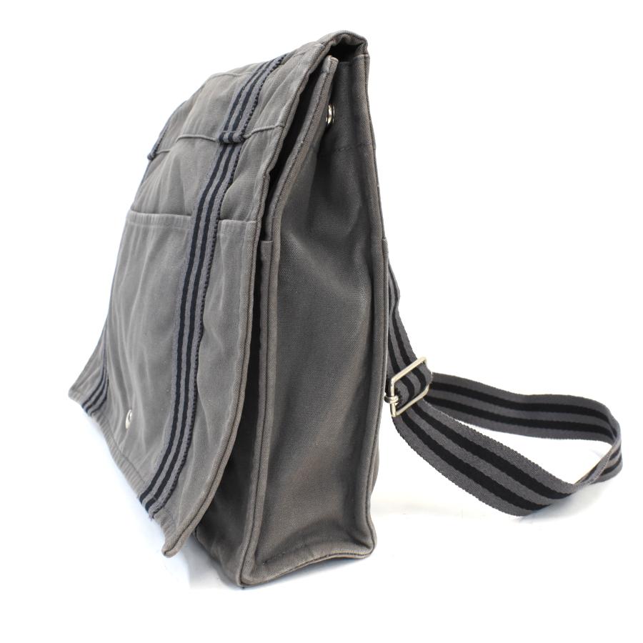 ★美品★ HERMES エルメス フールトゥ バサス MM 斜め掛けOK HERMES（エルメス） バサスMM フールトゥ 斜め掛け 100％コットン