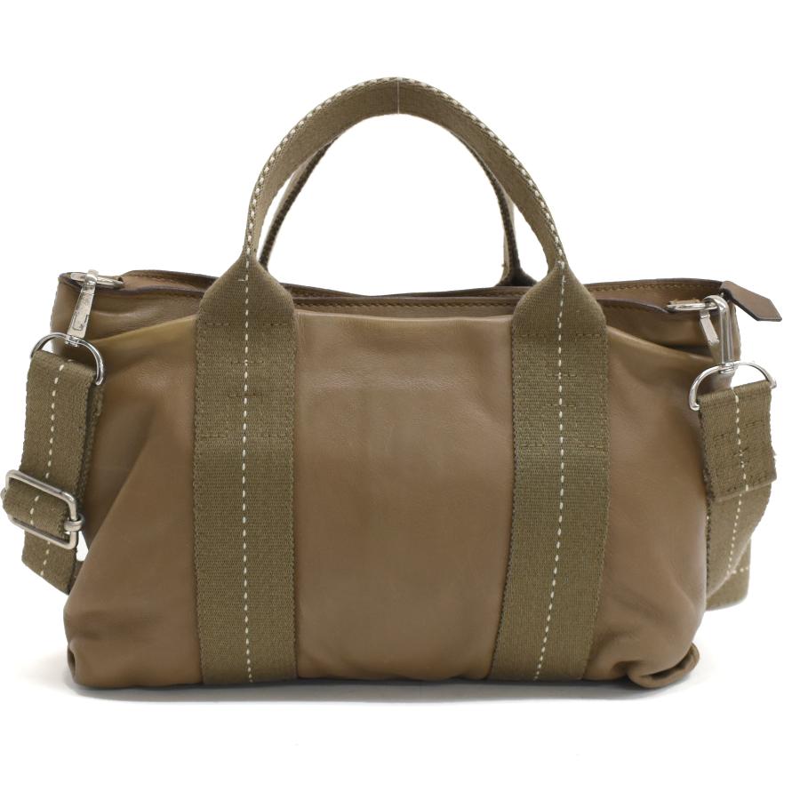 エルメス キャラバン ホリゾンタル PM 2WAY仕様レザーバッグ MBZ145 HERMES（エルメス） キャラバンホリゾンタルPM 2way トートバッグ