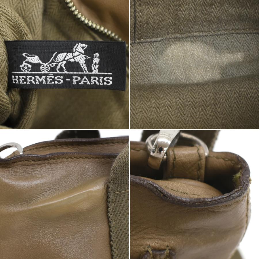 エルメス キャラバン ホリゾンタル PM 2WAY仕様レザーバッグ MBZ145 HERMES（エルメス） キャラバン ホリゾンタルPM ハンドバッグ 2WAY