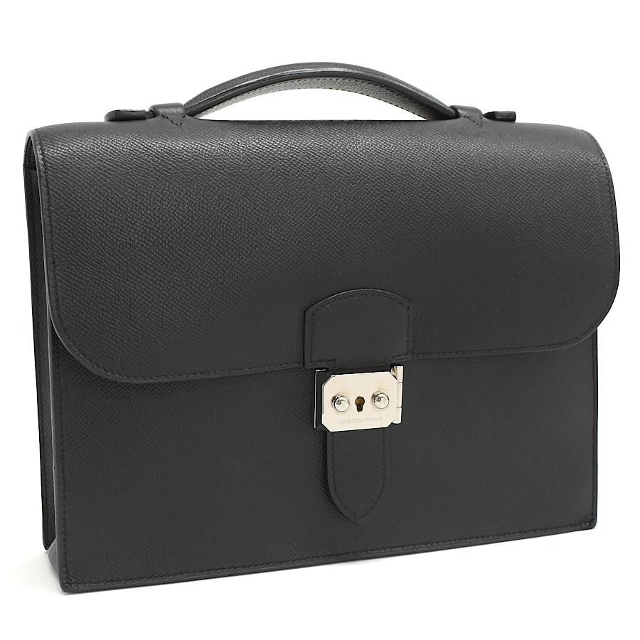 エルメス　HERMES ハンドバッグ　サックアデペッシュ27 レザーバッグ HERMES（エルメス） サックアデペッシュ 27 ハンドバッグ ビジネス