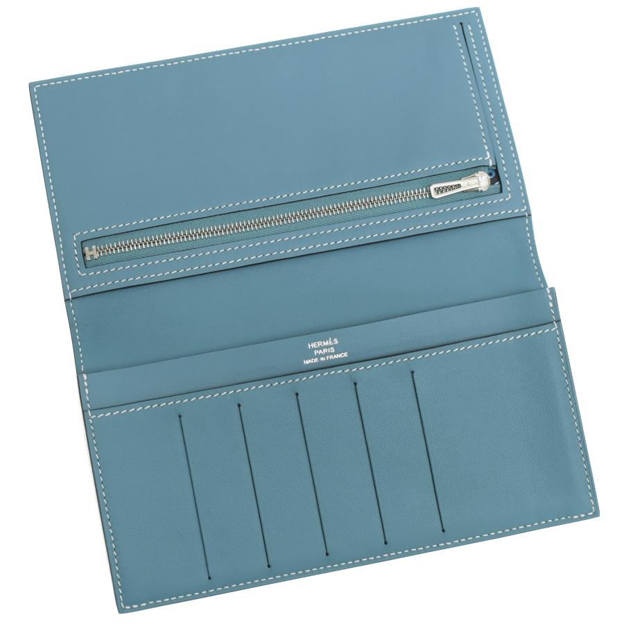 HERMES 未使用品 エルメス シチズンツイル ロング 長財布 B刻印