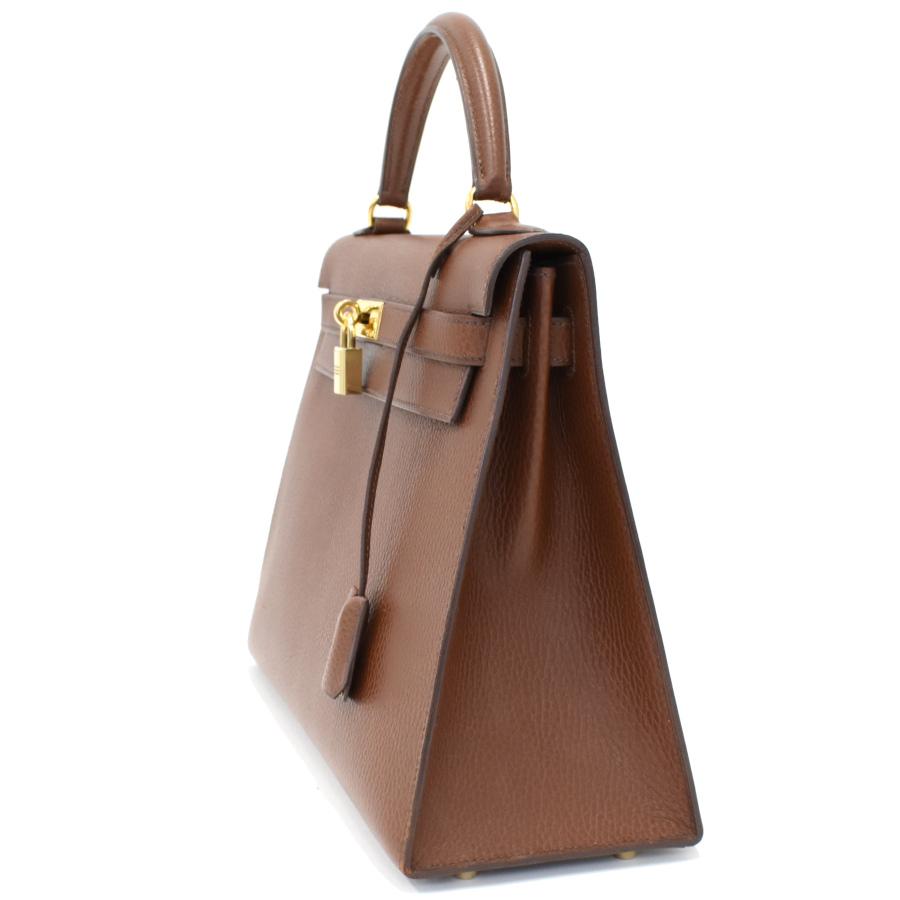Kelly エルメス ケリー32 外縫い 2way ハンドバッグ ショルダー □B