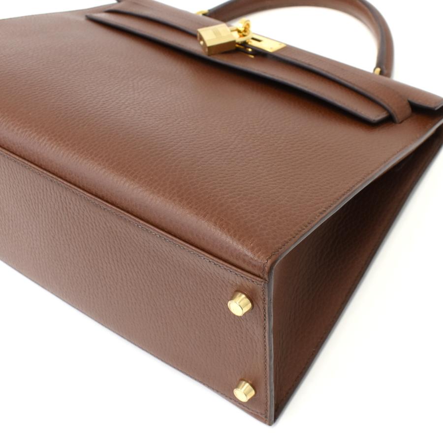 Kelly エルメス ケリー32 外縫い 2way ハンドバッグ ショルダー □B