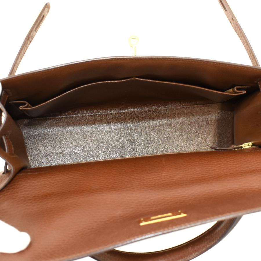 Kelly エルメス ケリー32 外縫い 2way ハンドバッグ ショルダー □B