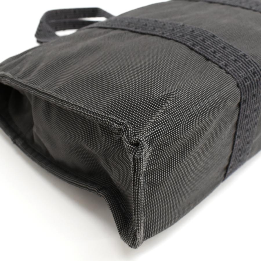 エルメス エールライン トートバッグ MM ハンドバッグ ナイロンキャンバス グレー HERMES Her Line | エールライン | 05