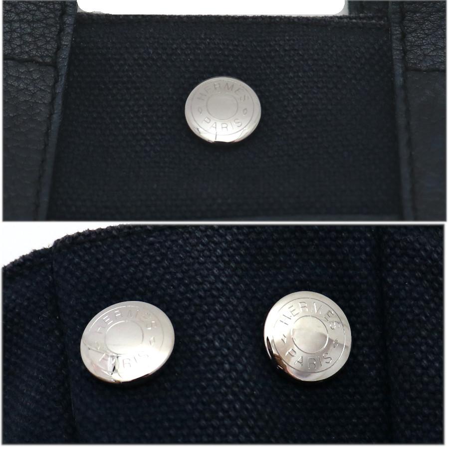HERMES（エルメス） ハンドバッグ サックアーネPM キャンバス×レザー
