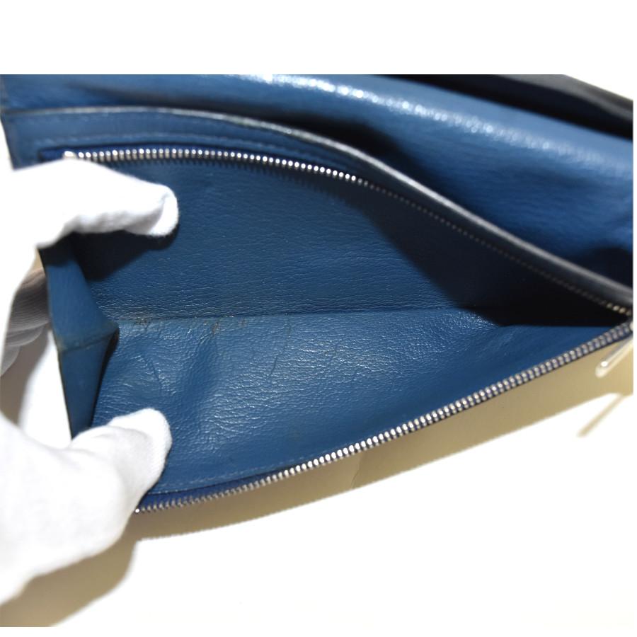 HERMES（エルメス） 二つ折り長財布 ベアンスフレ オーストリッチ ユニ