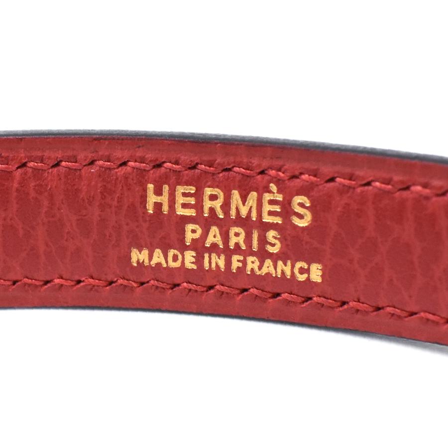 HERMES（エルメス） 1点限定 ショルダーストラップ レザー レッド