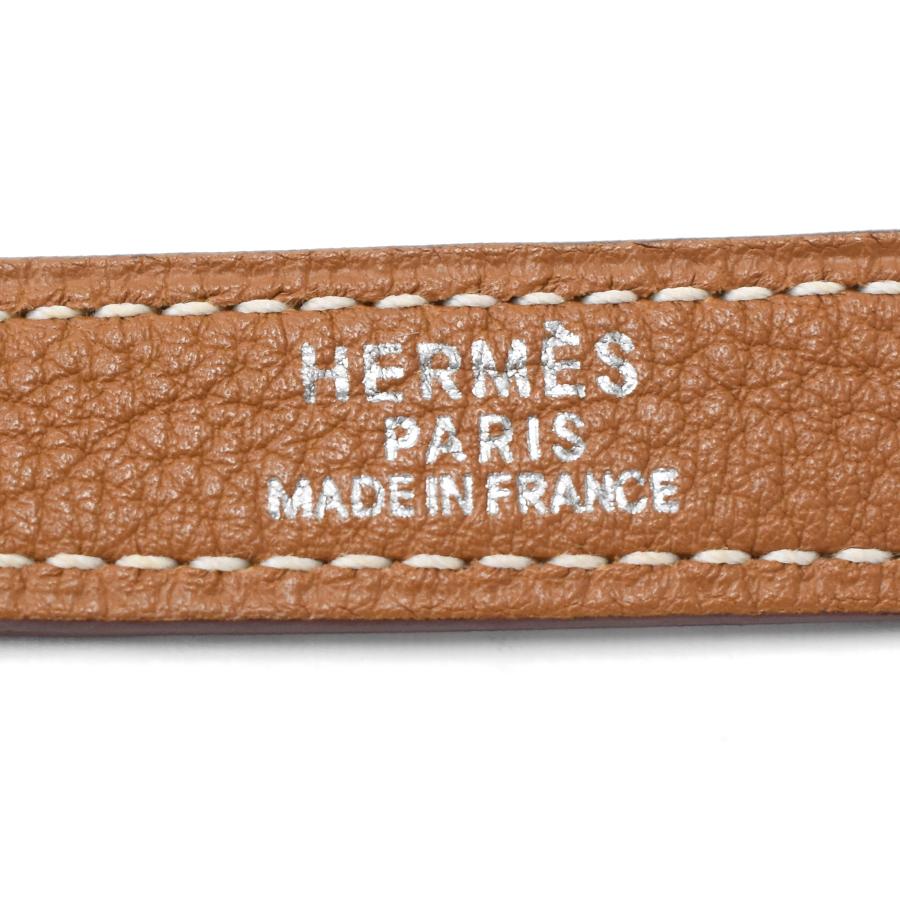 HERMES エルメス ショルダーストラップ レザー ブラウン HERMES エルメス ショルダーストラップ レザー ブラウン
