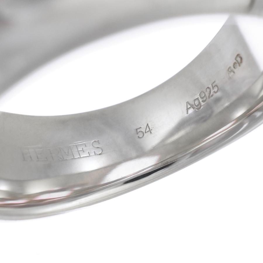 HERMES（エルメス） リング エブリン エクリプス Hロゴ #54 13.5号