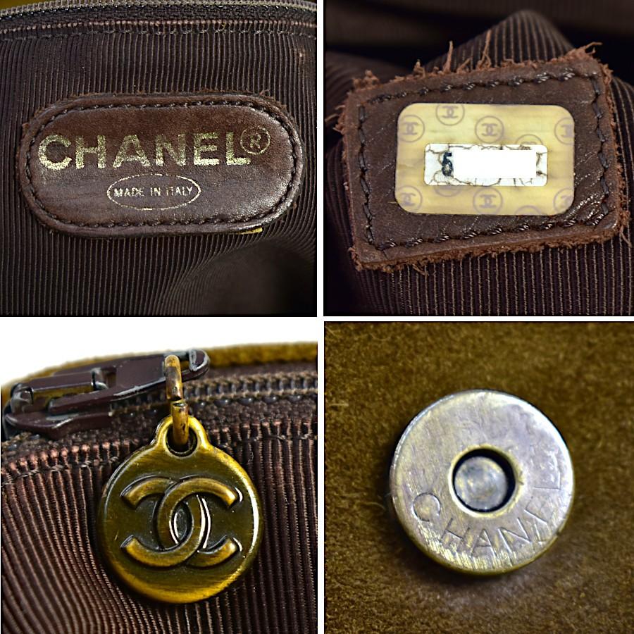 CHANEL（シャネル） ショルダーバッグ スエード フリンジ ブラウン 
