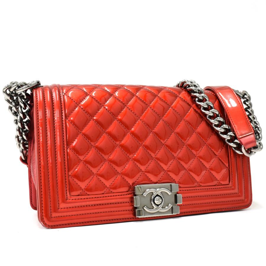 CHANEL シャネル チェーンショルダーバッグ ボーイシャネル ココマーク  